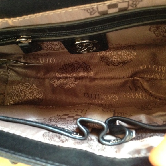 VINCE CAMUTO -Max -Leather/Calf Hair Crossbody - NEW with Tag - Picture 5 of 8